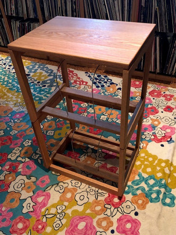 33Rackit Oak Single Record Storage Unit